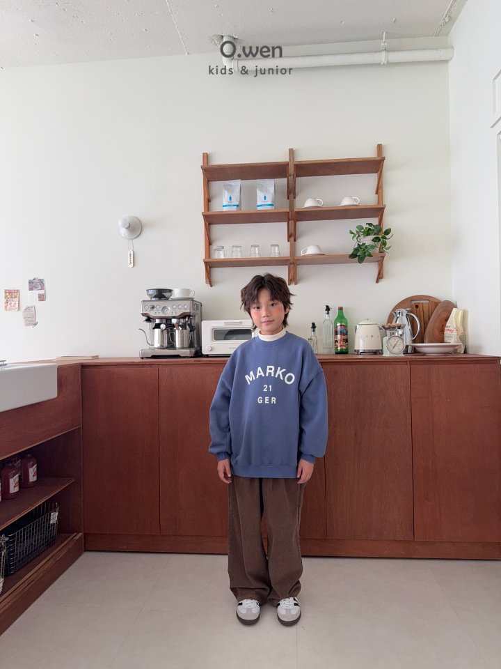 O Wen - Korean Children Fashion - #Kfashion4kids - Marco Fleece Sweatshirt - 5