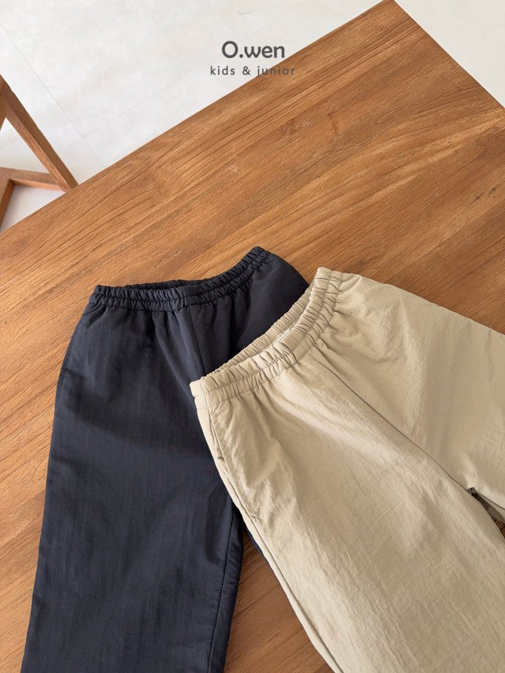 O Wen - Korean Children Fashion - #Kfashion4kids - Cozy Quilted Jogger Pants