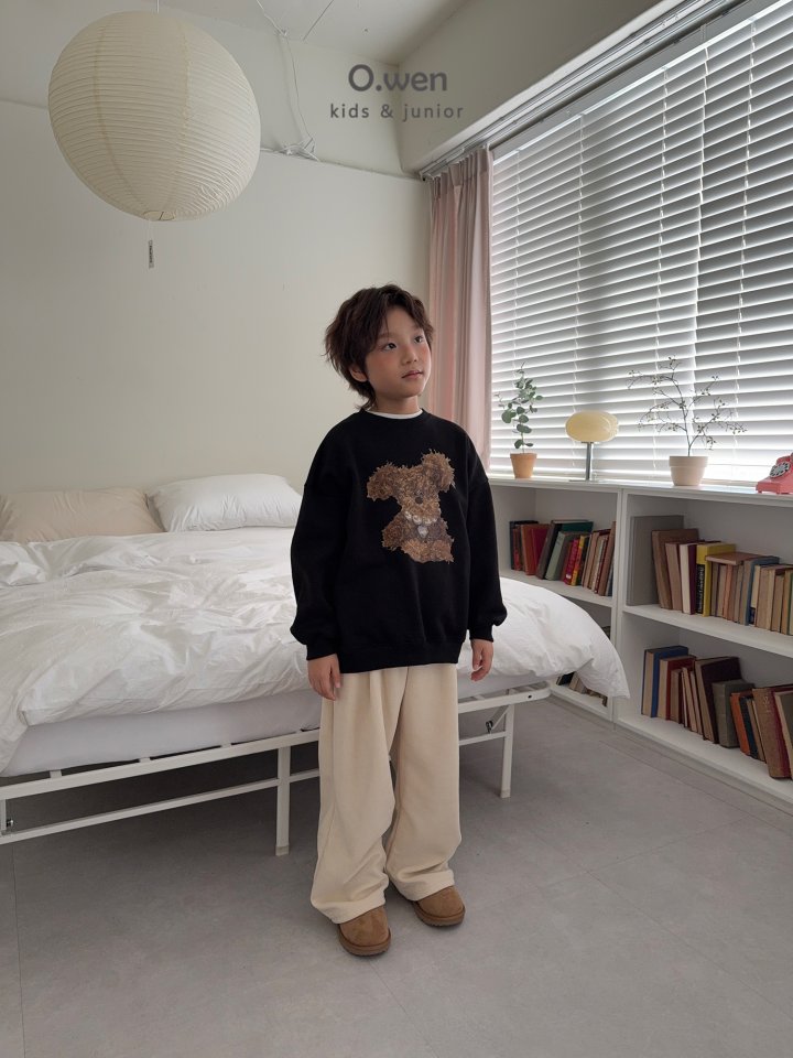 O Wen - Korean Children Fashion - #Kfashion4kids - Puppy Fleece Sweatshirt - 11