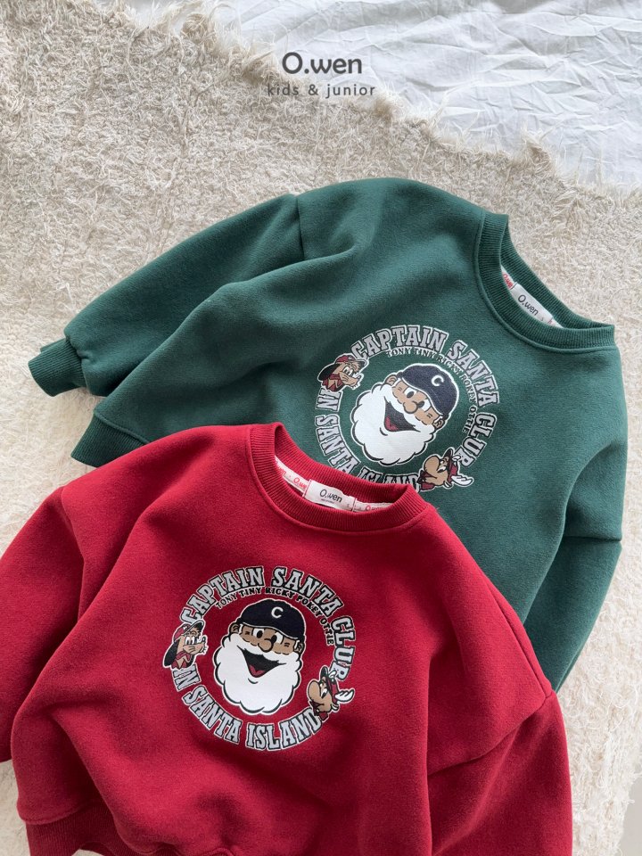 O Wen - Korean Children Fashion - #Kfashion4kids - Papa Fleece Sweatshirt - 10
