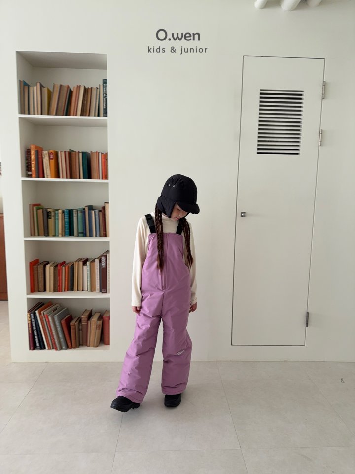 O Wen - Korean Children Fashion - #kidzfashiontrend - Pandas Ski Overalls (Kids) - 4