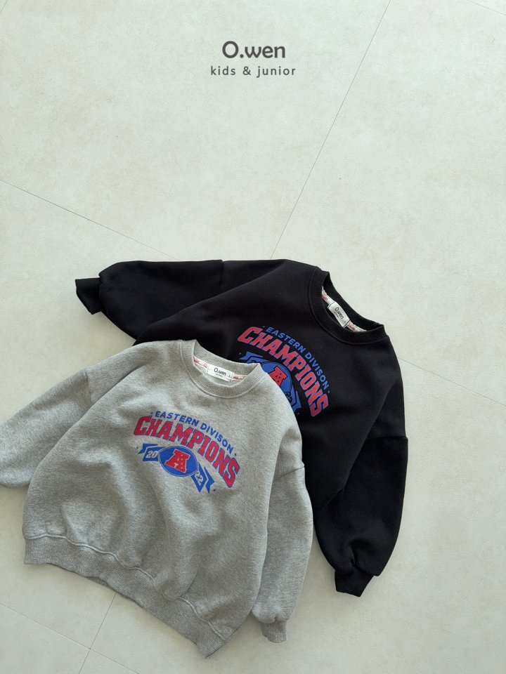 O Wen - Korean Children Fashion - #childofig - Champion Fleece Sweatshirt