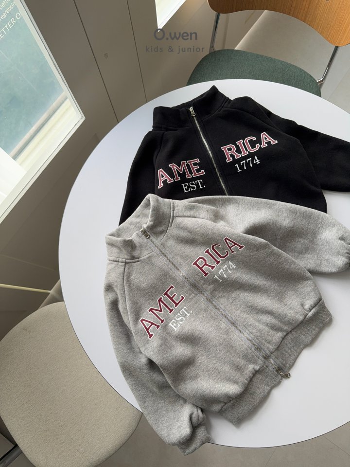 O Wen - Korean Children Fashion - #childofig - America Two Way Zip-up - 10