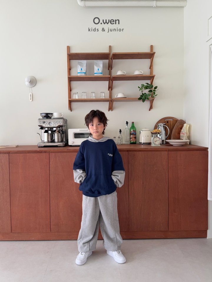 O Wen - Korean Children Fashion - #childofig - Layered Hoodie - 5