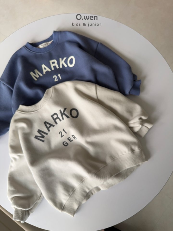 O Wen - Korean Children Fashion - #childrensboutique - Marco Fleece Sweatshirt - 12