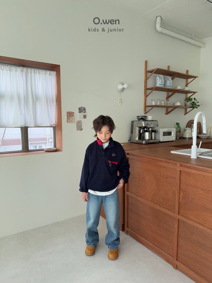 O Wen - Korean Children Fashion - #childrensboutique - Glossy Fleece Anorak - 5