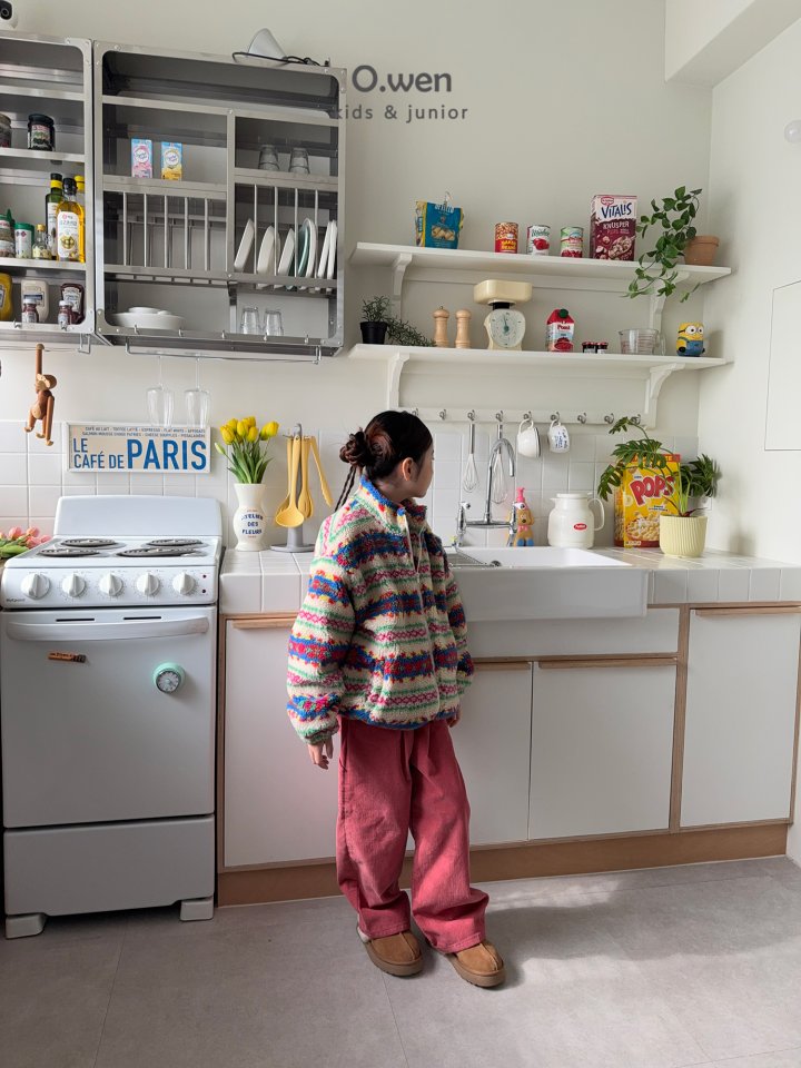 O Wen - Korean Children Fashion - #designkidswear - Carpenter Corduroy Pants - 6