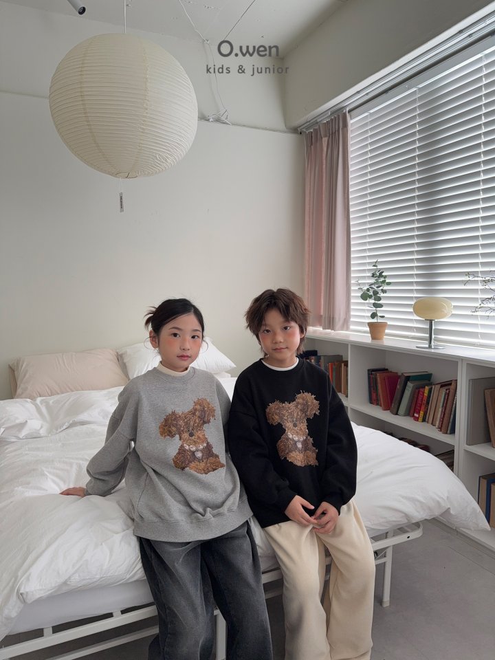 O Wen - Korean Children Fashion - #designkidswear - Puppy Fleece Sweatshirt - 5