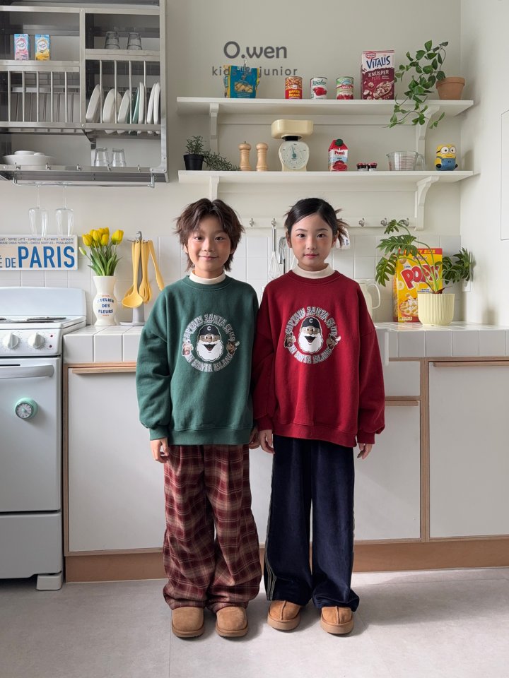 O Wen - Korean Children Fashion - #childrensboutique - Papa Fleece Sweatshirt - 4