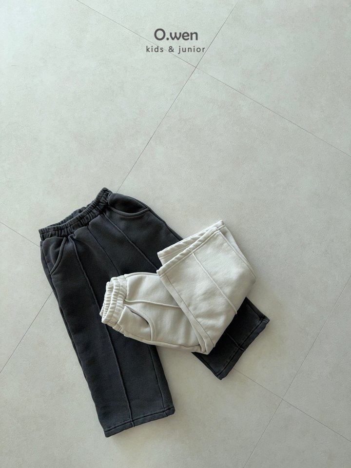 O Wen - Korean Children Fashion - #designkidswear - Pigment Pintuck Jogger Pants