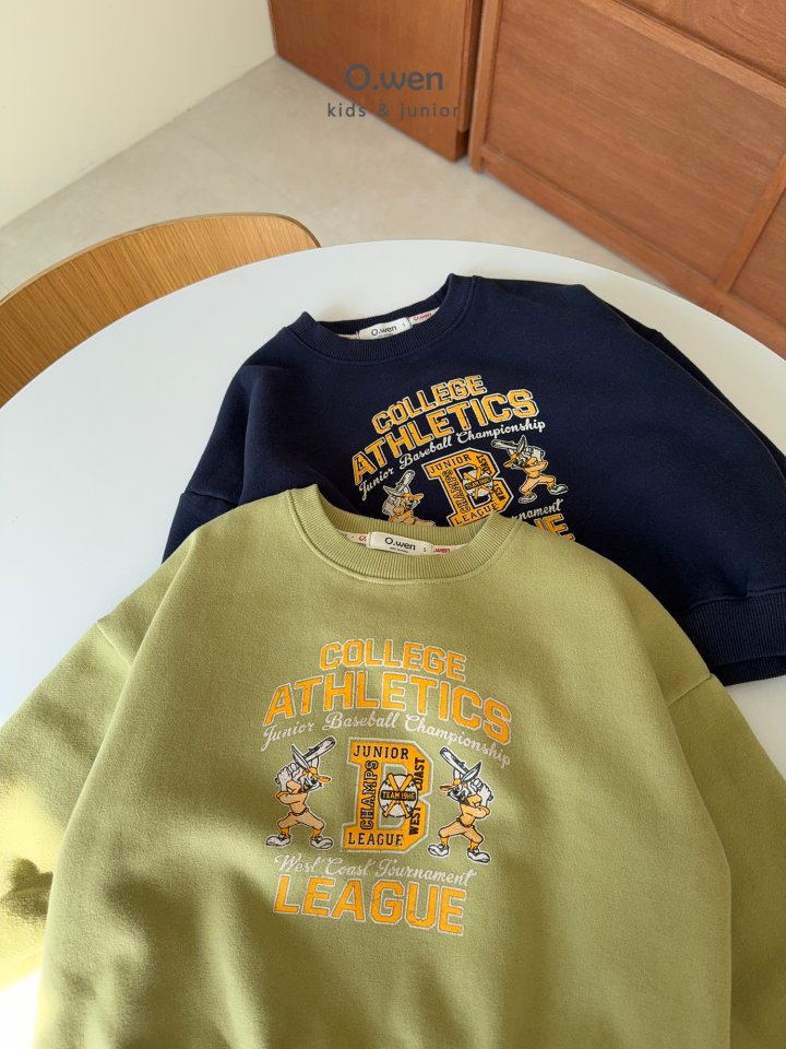 O Wen - Korean Children Fashion - #discoveringself - Athletic Fleece Sweatshirt - 9