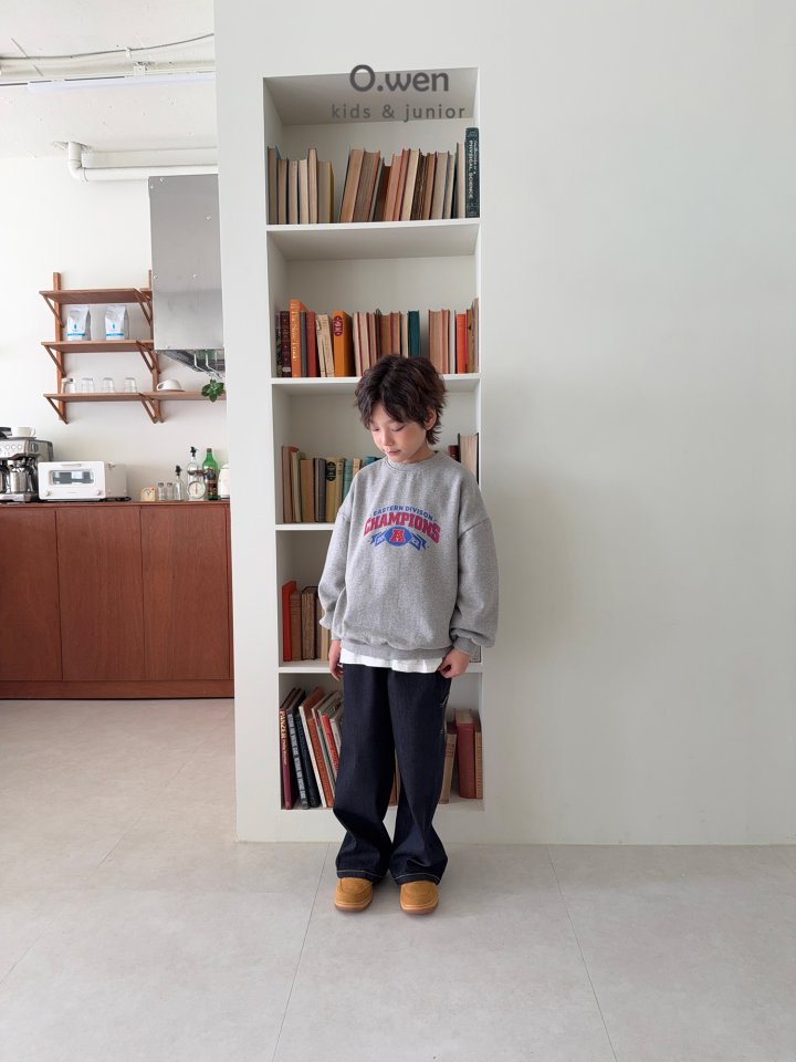 O Wen - Korean Children Fashion - #fashionkids - Champion Fleece Sweatshirt - 5