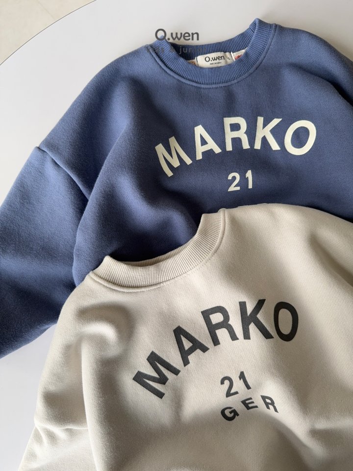 O Wen - Korean Children Fashion - #fashionkids - Marco Fleece Sweatshirt