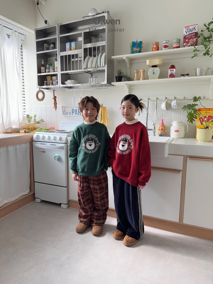 O Wen - Korean Children Fashion - #fashionkids - Papa Fleece Sweatshirt - 6