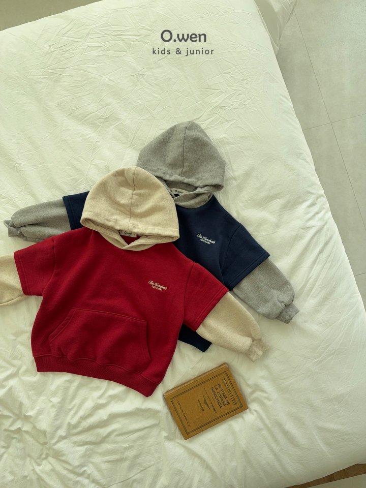 O Wen - Korean Children Fashion - #fashionkids - Layered Hoodie - 9