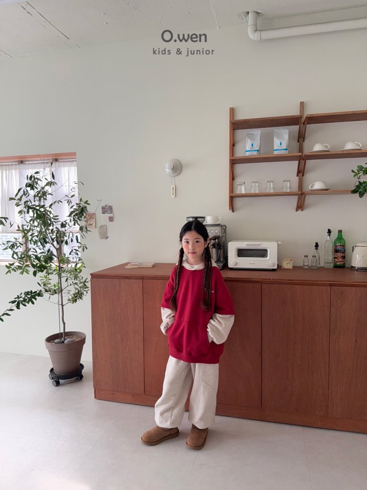 O Wen - Korean Children Fashion - #kidsshorts - Layered Hoodie - 10