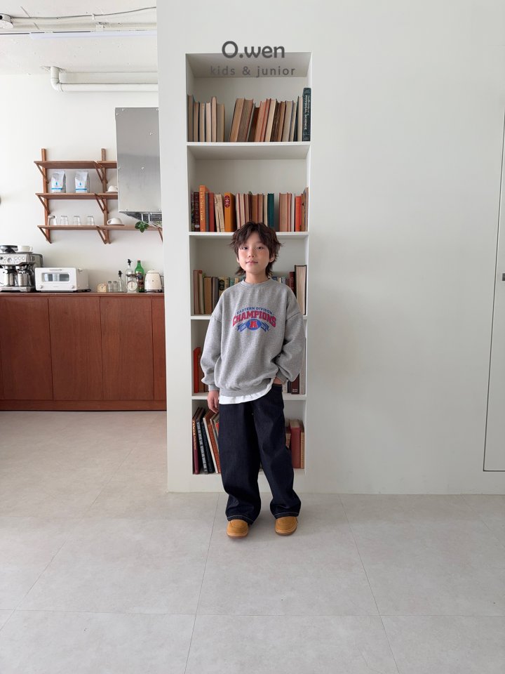 O Wen - Korean Children Fashion - #kidsstore - Champion Fleece Sweatshirt - 7