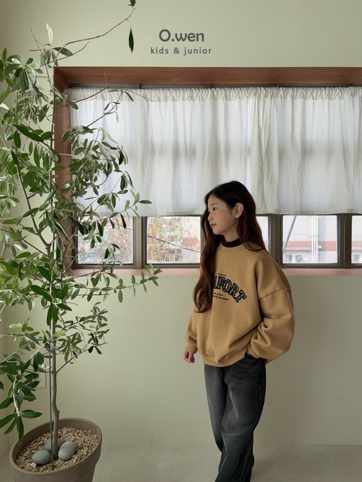 O Wen - Korean Children Fashion - #kidsstore - Comfort Fleece Sweatshirt - 12
