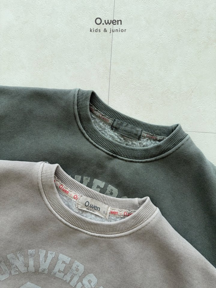 O Wen - Korean Children Fashion - #kidzfashiontrend - Washington Pigment Sweatshirt - 10