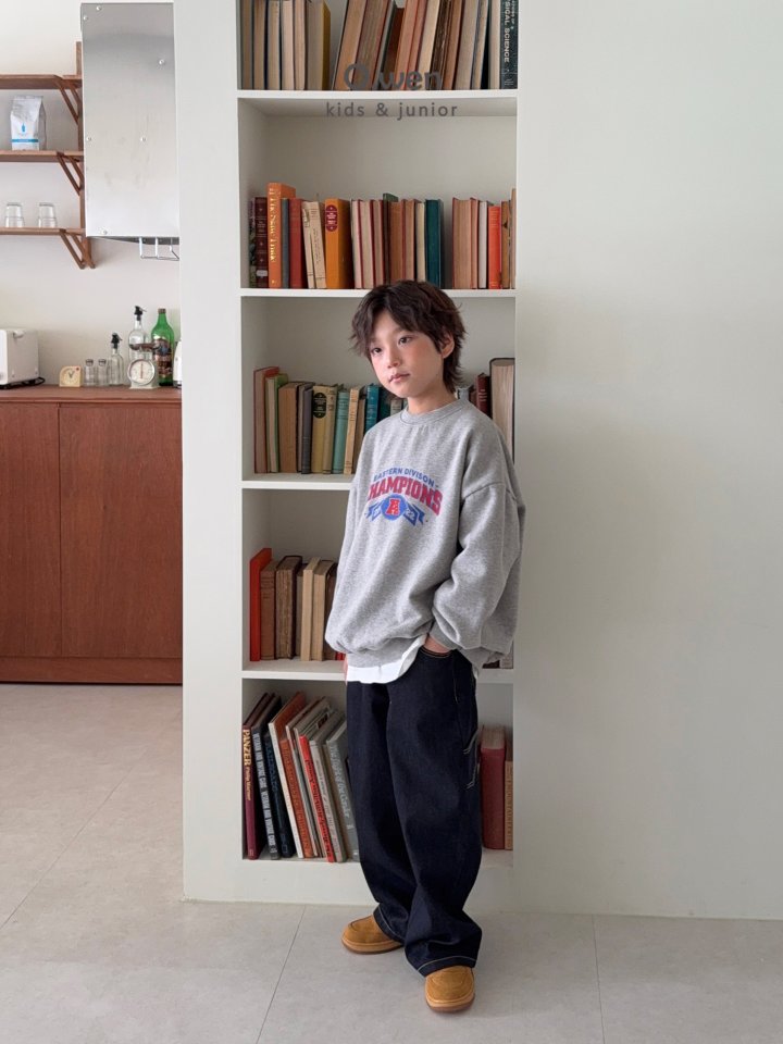 O Wen - Korean Children Fashion - #kidzfashiontrend - Champion Fleece Sweatshirt - 8