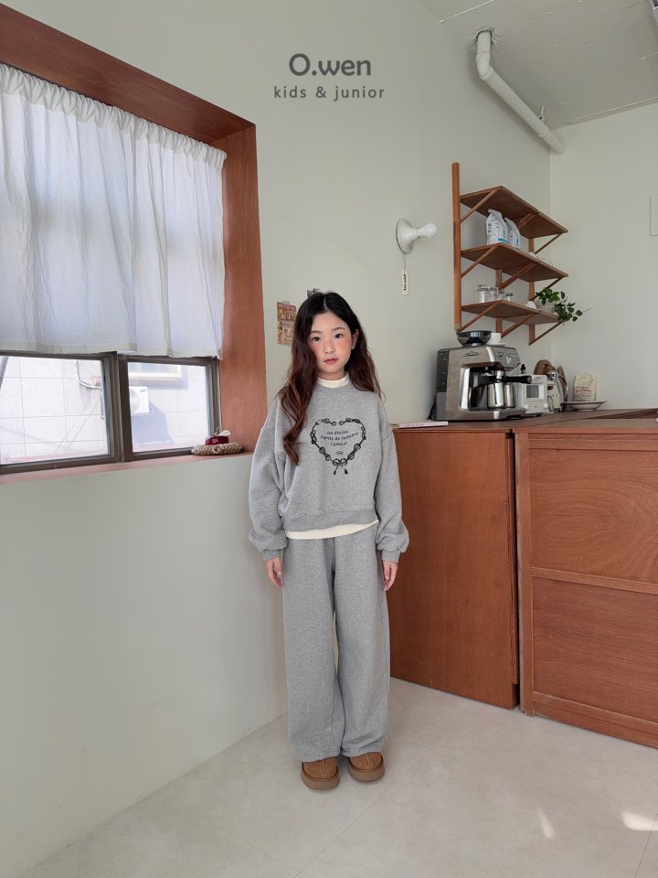 O Wen - Korean Children Fashion - #kidzfashiontrend - Lamour Crop Sweatshirt - 5