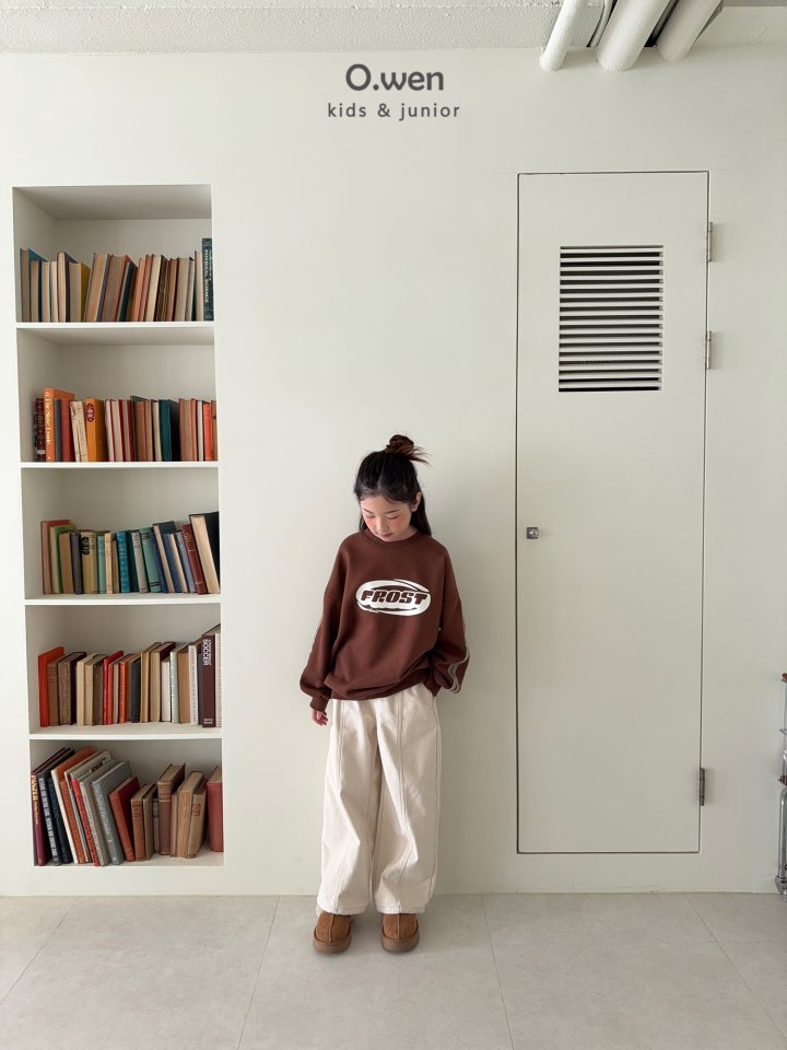 O Wen - Korean Children Fashion - #kidzfashiontrend - Frost Tape Sweatshirt - 5