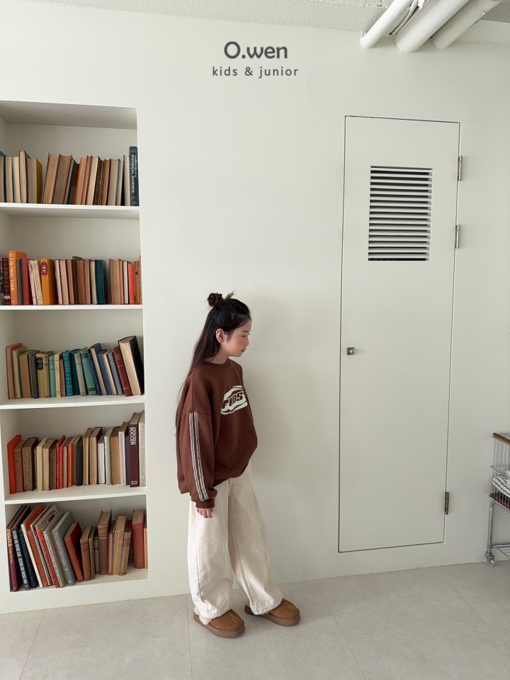 O Wen - Korean Children Fashion - #littlefashionista - Frost Tape Sweatshirt - 7