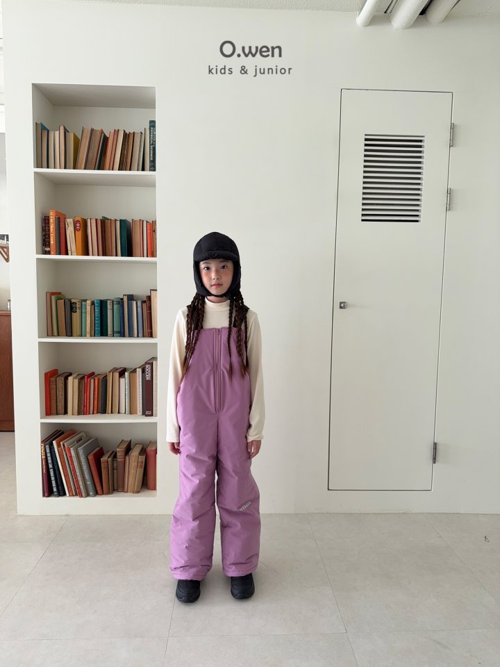 O Wen - Korean Children Fashion - #littlefashionista - Pandas Ski Overalls (Kids) - 5