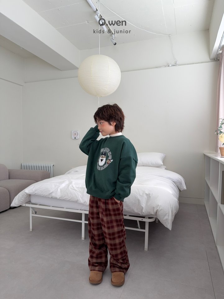 O Wen - Korean Children Fashion - #magicofchildhood - Papa Fleece Sweatshirt - 12