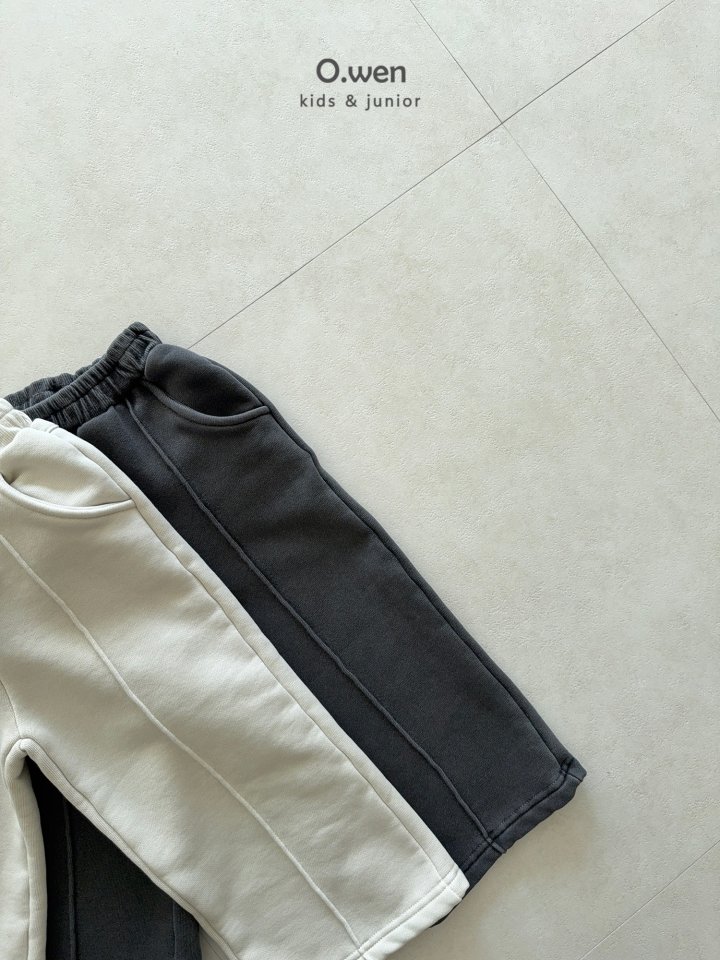O Wen - Korean Children Fashion - #magicofchildhood - Pigment Pintuck Jogger Pants - 9