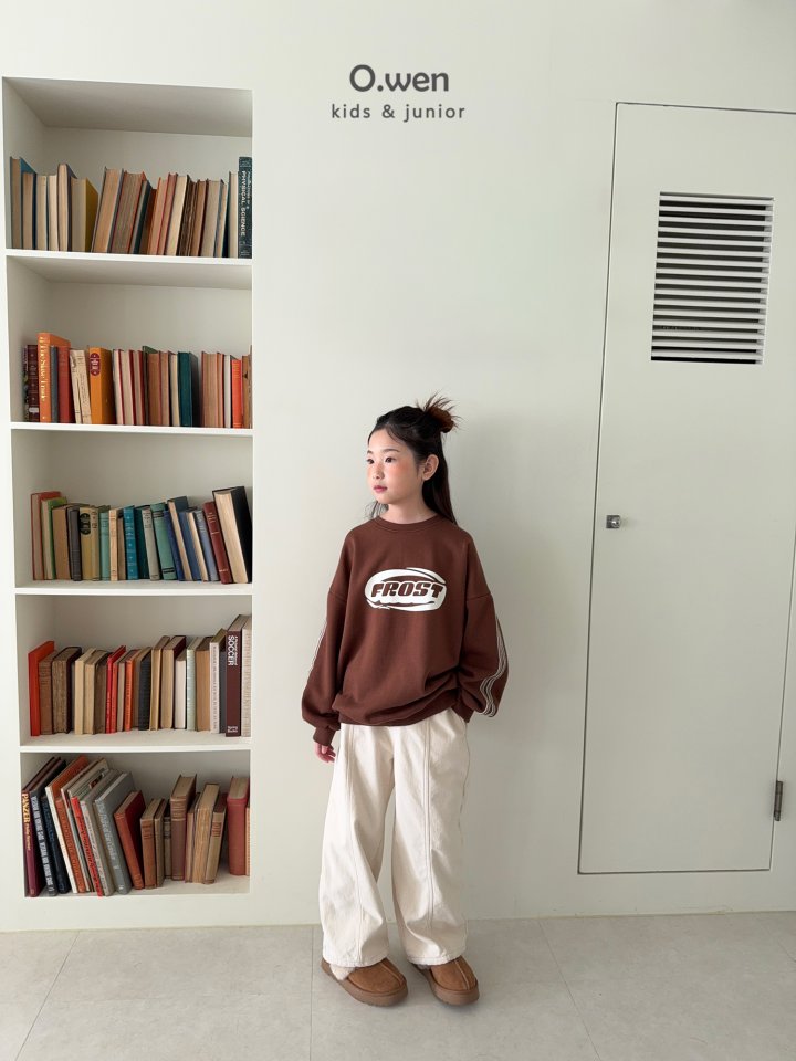 O Wen - Korean Children Fashion - #magicofchildhood - Frost Tape Sweatshirt - 8