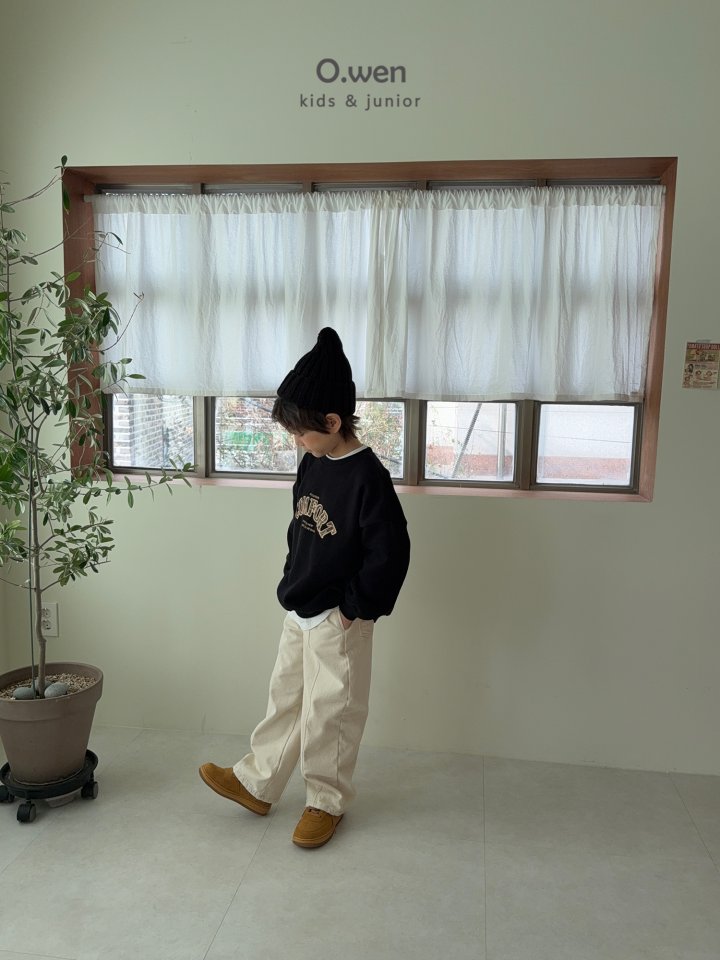 O Wen - Korean Children Fashion - #magicofchildhood - Peach Fleece Cotton Pants - 8