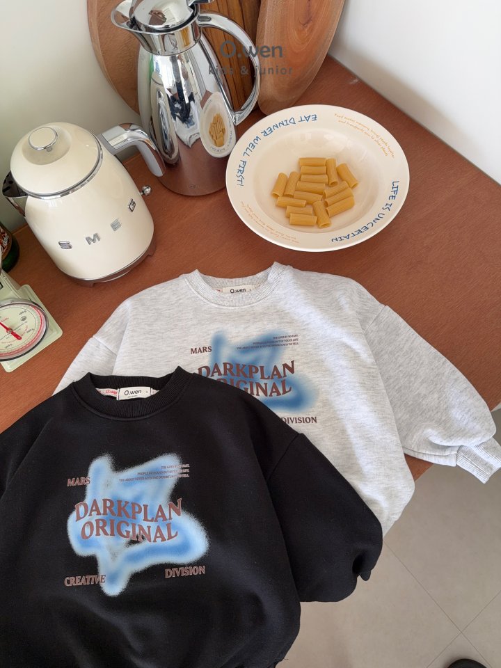 O Wen - Korean Children Fashion - #minifashionista - Mars Fleece Sweatshirt