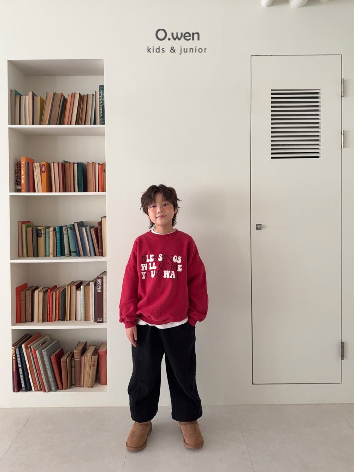 O Wen - Korean Children Fashion - #prettylittlegirls - Blessing Fleece Sweatshirt - 7