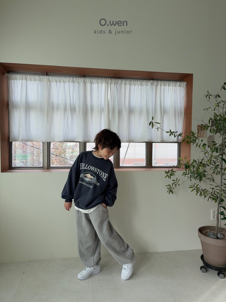 O Wen - Korean Children Fashion - #stylishchildhood - Yellow Stone Fleece Sweatshirt - 12