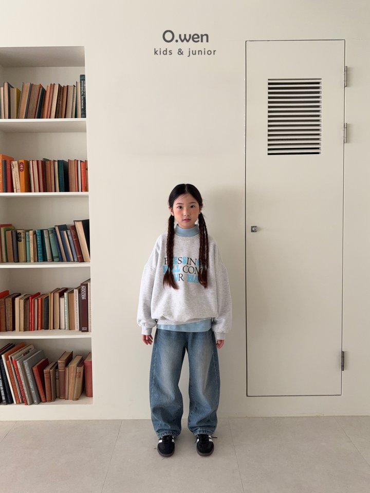 O Wen - Korean Children Fashion - #stylishchildhood - Blessing Fleece Sweatshirt - 10