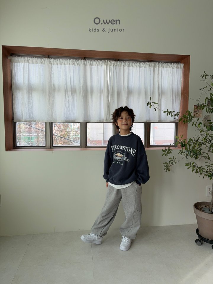 O Wen - Korean Children Fashion - #toddlerclothing - Yellow Stone Fleece Sweatshirt - 11