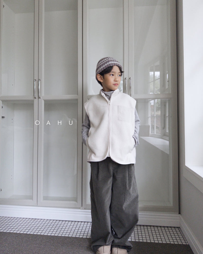 O'Ahu - Korean Children Fashion - #Kfashion4kids - Nerd Corduroy Pants - 5