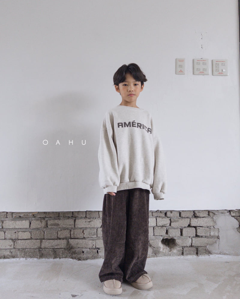 O'Ahu - Korean Children Fashion - #childrensboutique - Curve Velvet Pants - 5