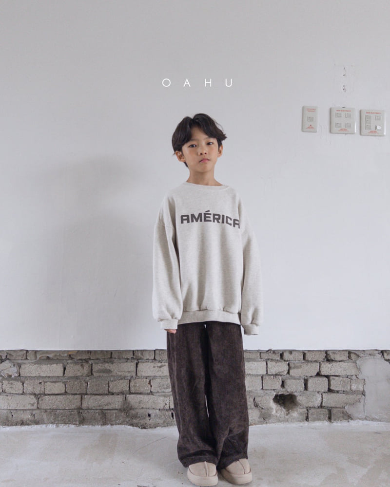 O'Ahu - Korean Children Fashion - #childrensboutique - America Sweatshirt - 3