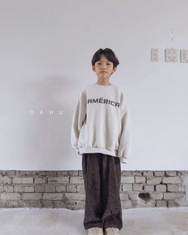 O'Ahu - Korean Children Fashion - #childrensboutique - America Sweatshirt - 4