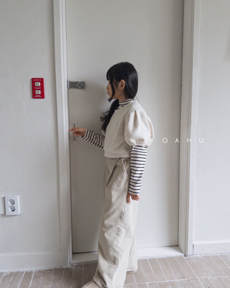 O'Ahu - Korean Children Fashion - #designkidswear - Boucle Puff Tee - 9