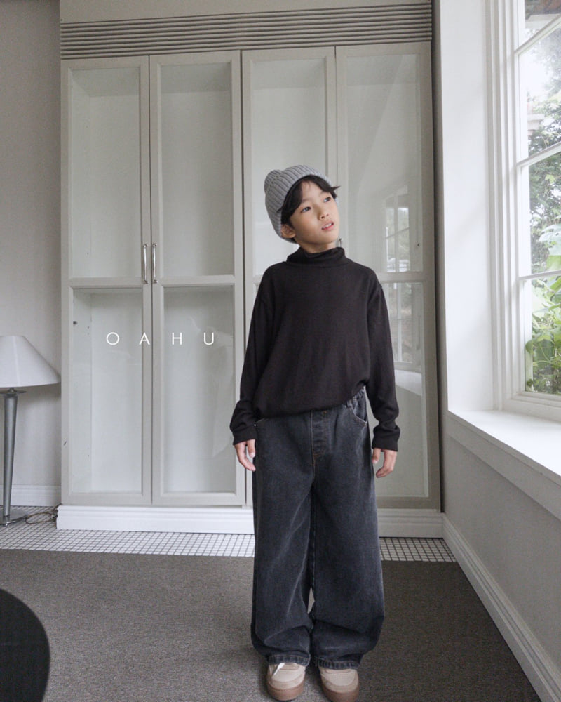 O'Ahu - Korean Children Fashion - #discoveringself - Wool Basic Turtleneck Tee - 6
