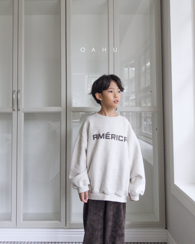 O'Ahu - Korean Children Fashion - #discoveringself - America Sweatshirt - 5