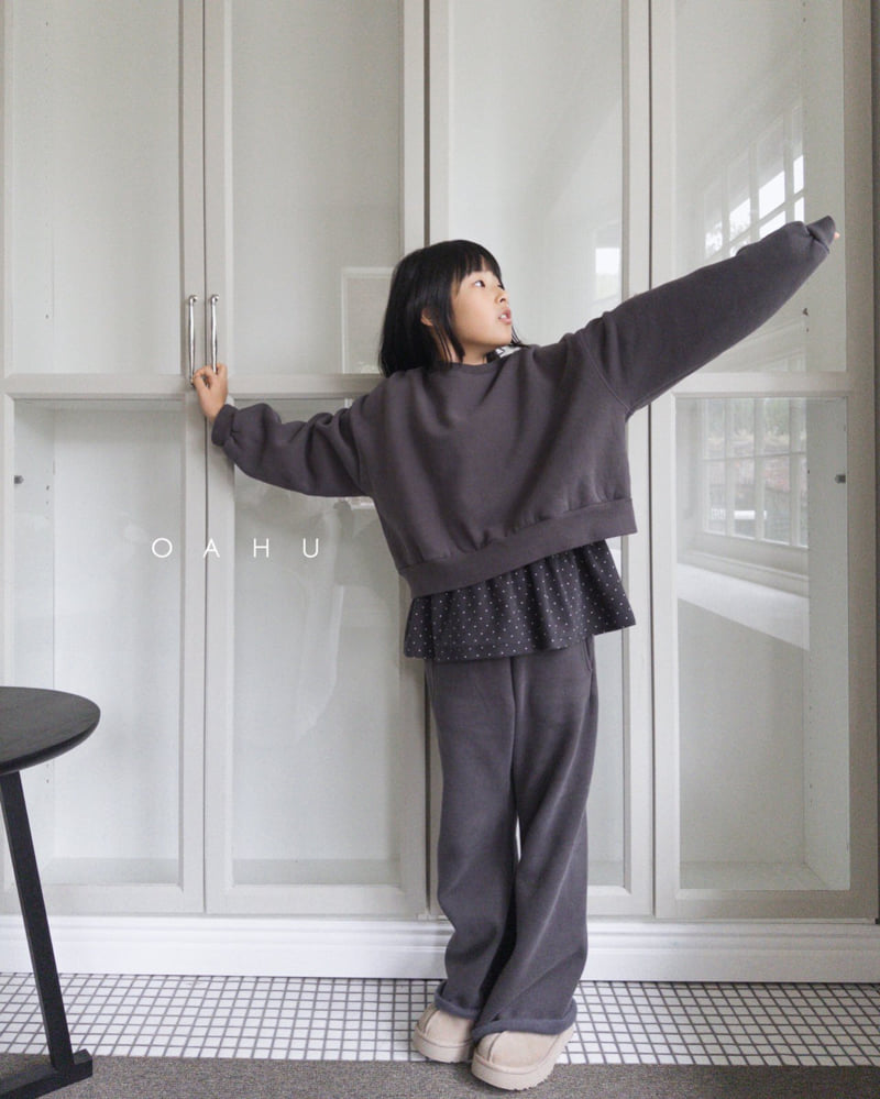O'Ahu - Korean Children Fashion - #discoveringself - Dear Short Sweatshirt - 9