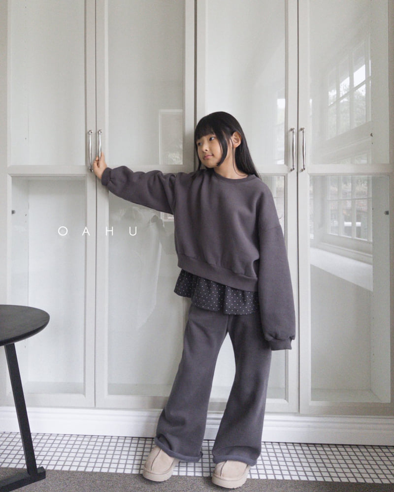 O'Ahu - Korean Children Fashion - #fashionkids - Dear Short Sweatshirt - 10