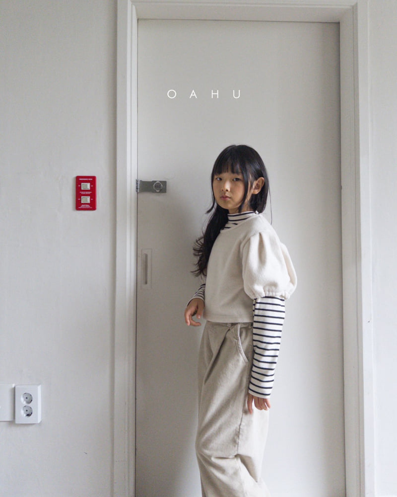 O'Ahu - Korean Children Fashion - #kidsshorts - Basic Stripe Turtleneck Tee - 12