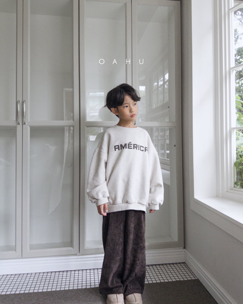 O'Ahu - Korean Children Fashion - #kidsstore - America Sweatshirt - 8