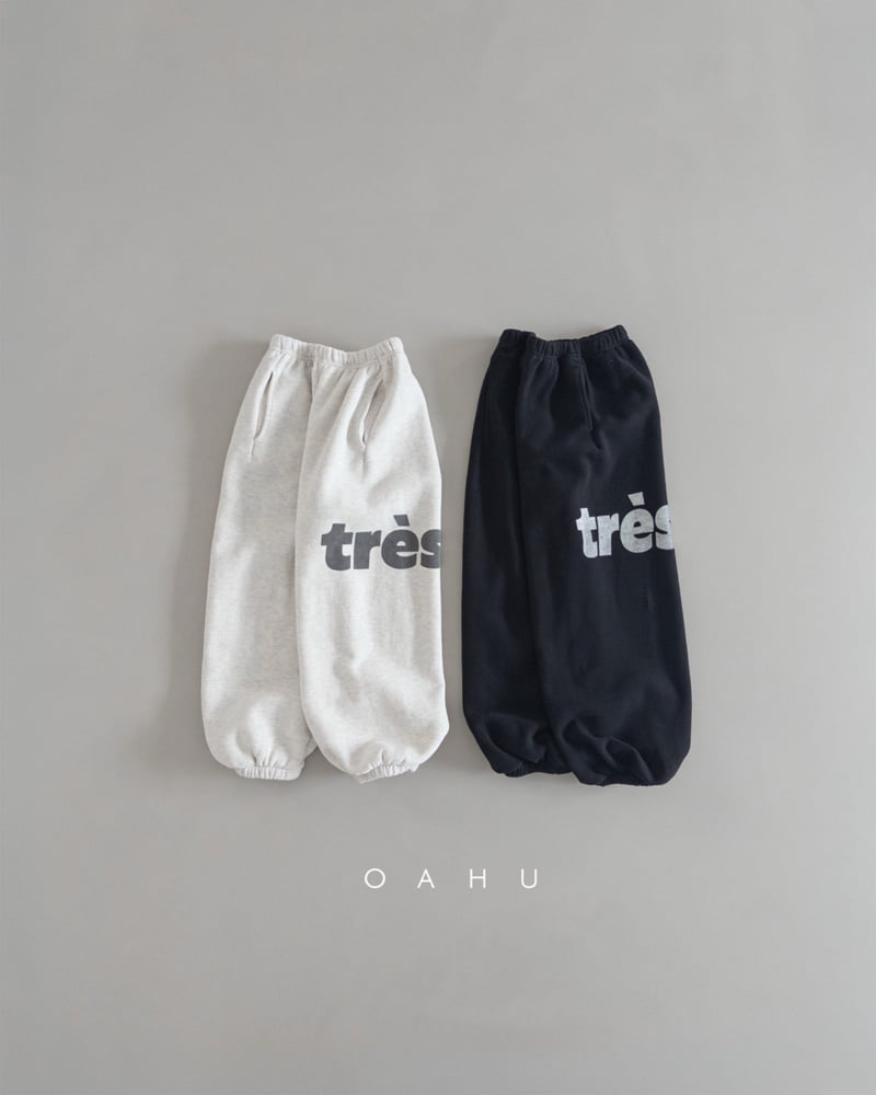 O'Ahu - Korean Children Fashion - #kidsstore - TRES Jogger Pants