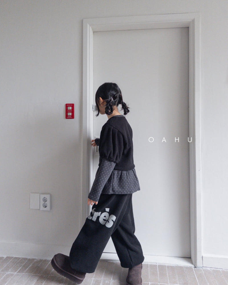 O'Ahu - Korean Children Fashion - #Kfashion4kids - TRES Jogger Pants - 4